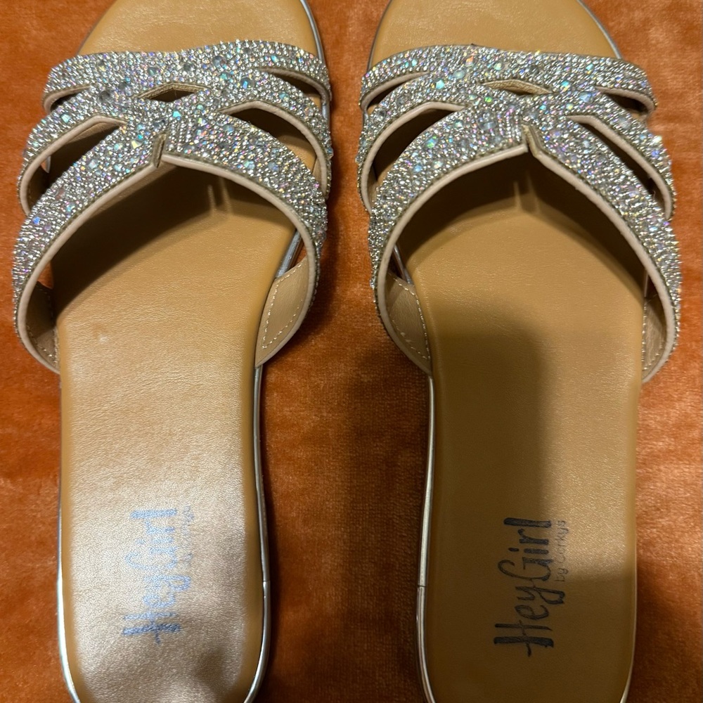 Corkys “Flair” Sparkling Sandals